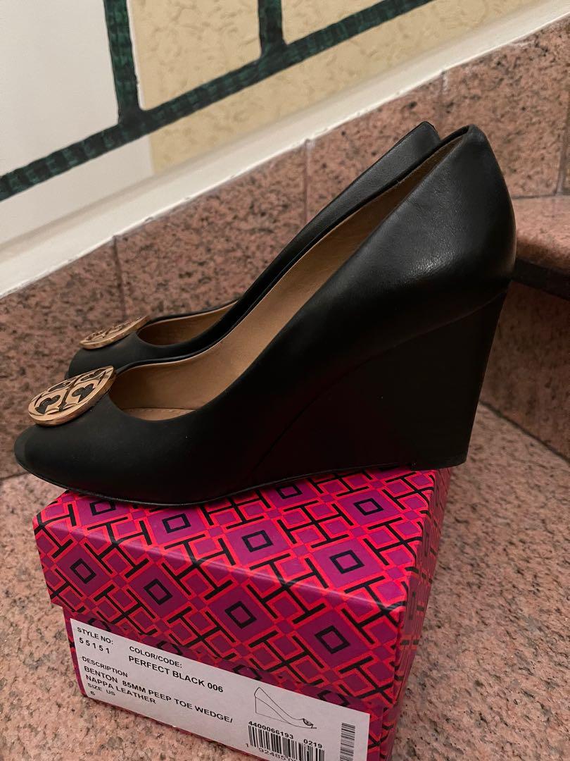 Tory burch shop benton wedge