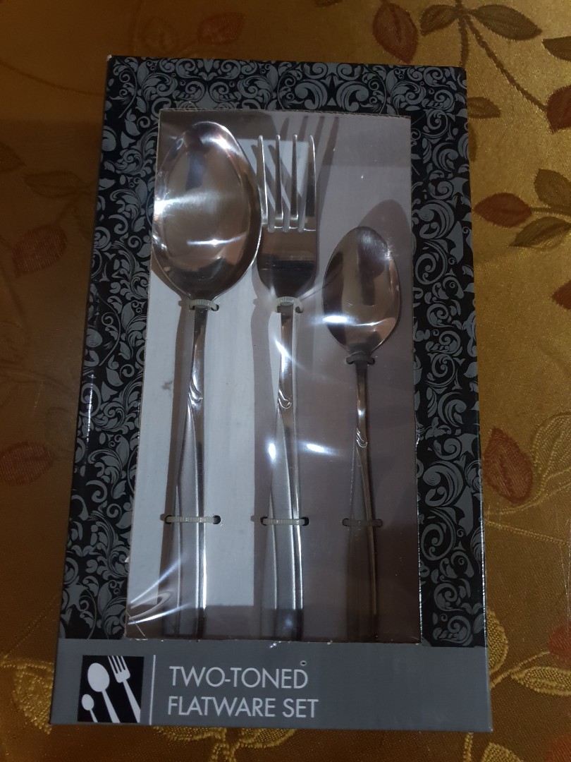 Tupperware spoon and fork set, Furniture & Home Living, Kitchenware