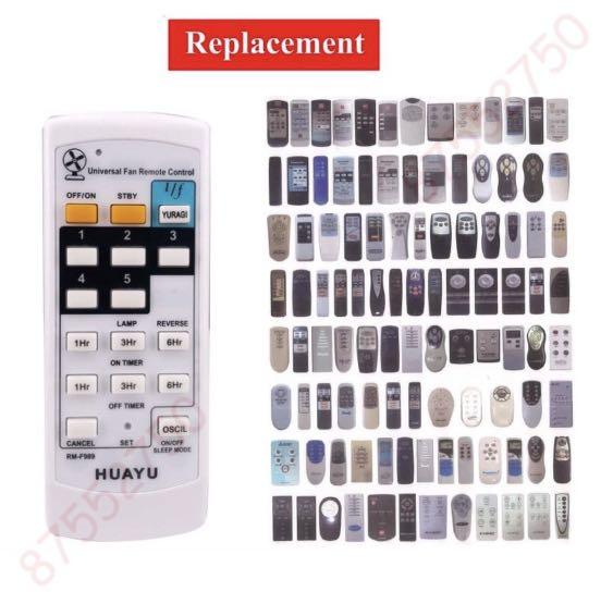 Universal Fan Remote Replacement For KDK remote and others, Furniture