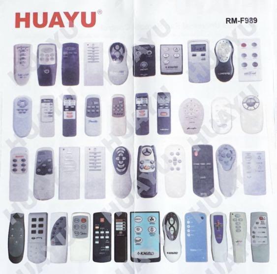 Universal Fan Remote Replacement For KDK remote and others, Furniture