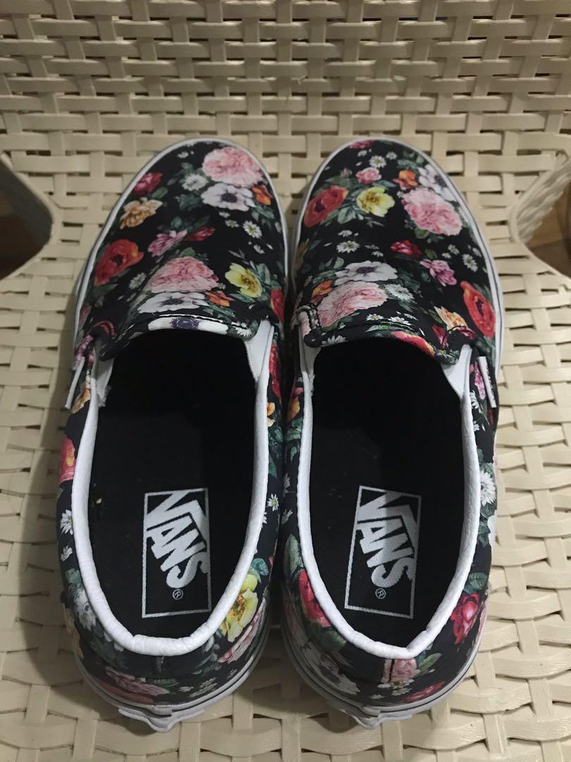 vans floral garden