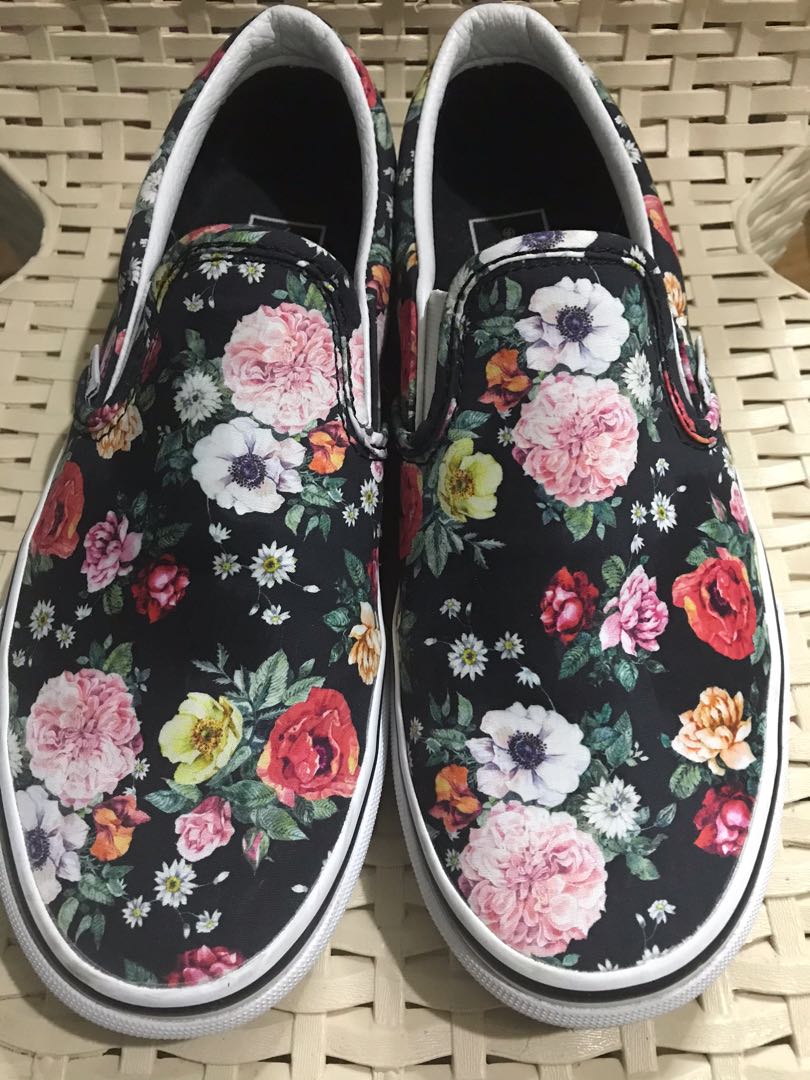 vans floral garden
