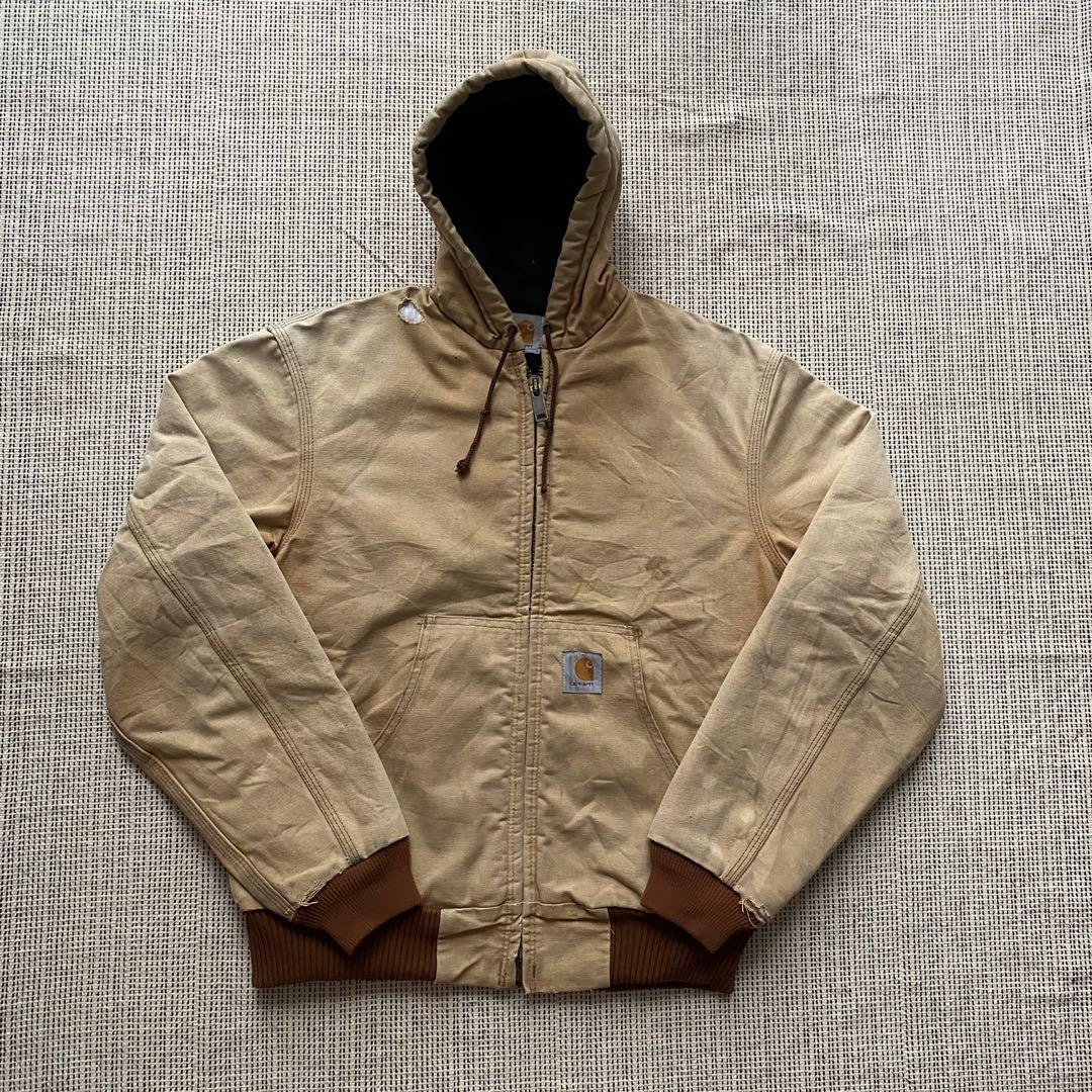 Vintage Carhartt Work Heavyweight hoodie vtg carhatt jacket