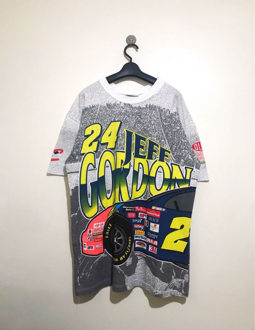 Vintage Jeff Gordon AOP Nascar Shirt 