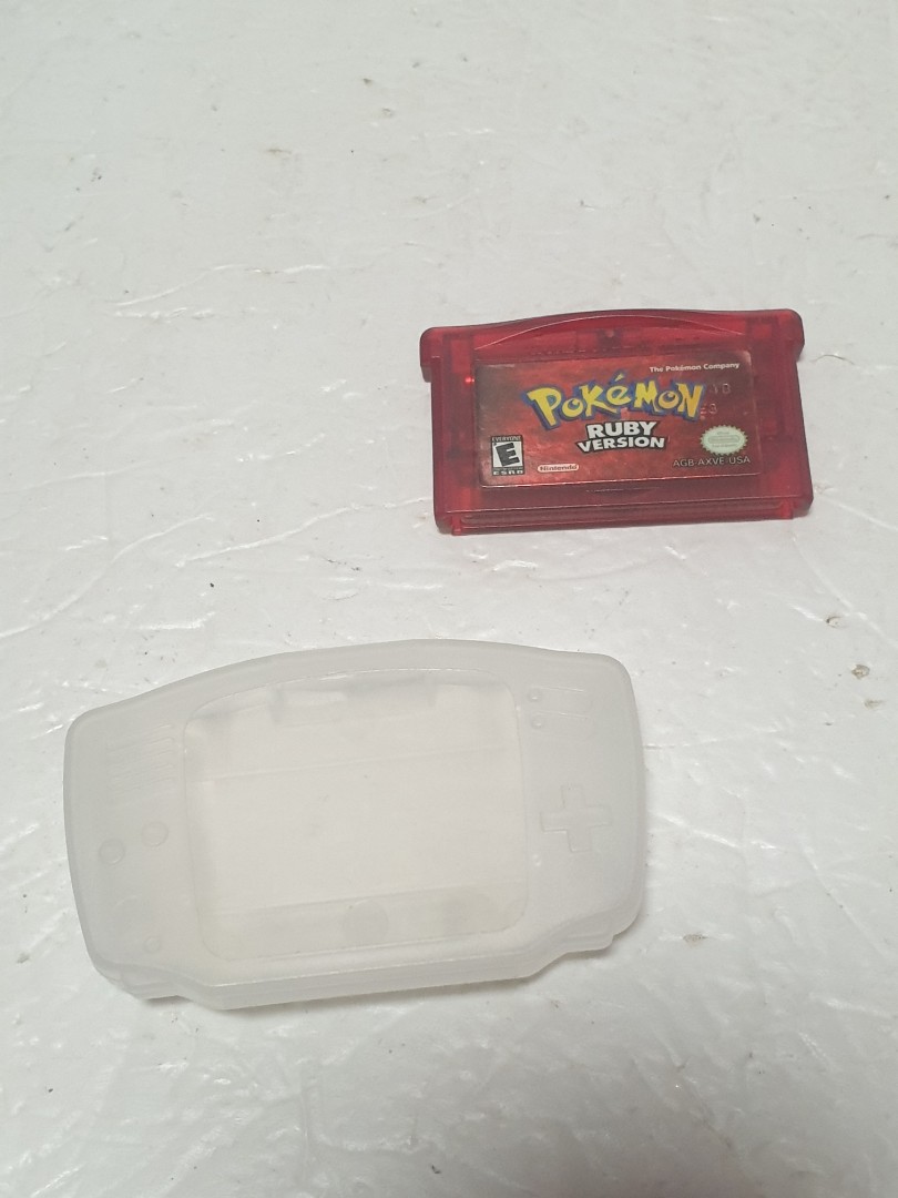 vintage orginal Nintendo gameboy advance pokemon ruby version game only ...