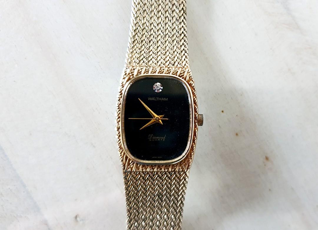 Waltham new arrivals diamond watch