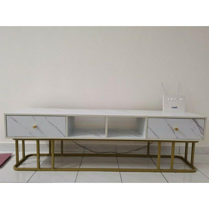 White Gold TV Furniture & Home Living, Furniture, TV Consoles