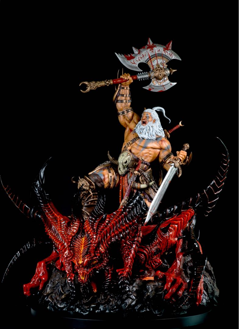 WTS: DIABLO x BARBARIAN, Toys & Collectibles, Figurines & Models ...