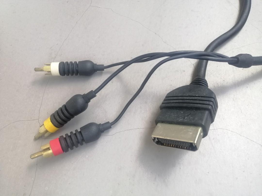 Xbox cable (Category: Xbox) located in Singapore. Submitted by james123456789 (Listing ID 1089880513, Image 1). Description: Used Xbox Cables RCA TO XBOX CONDITION UNKNOWN.