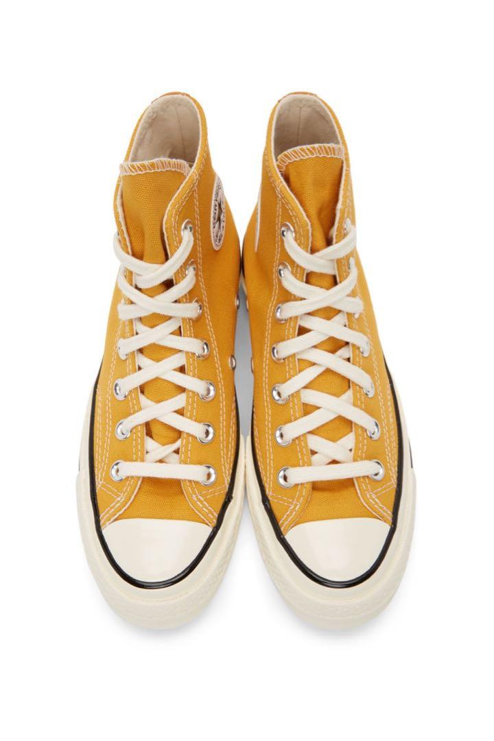 Yellow chuck 70s high cut converse