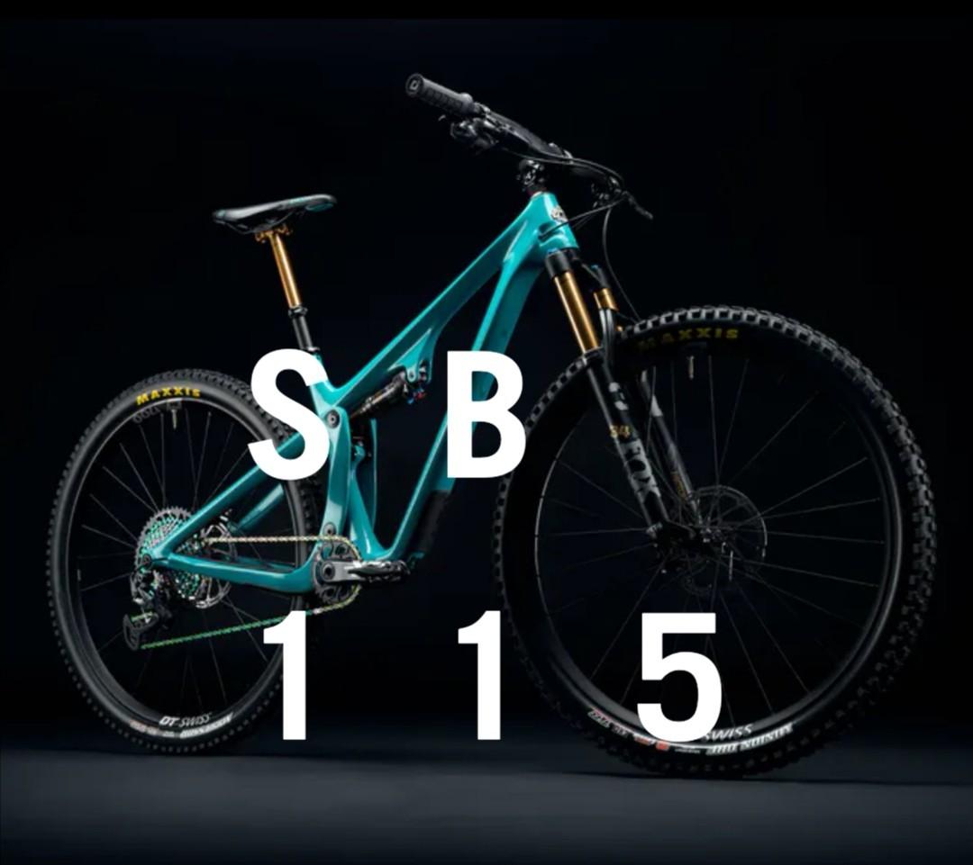 Yeti SB115 SB 115 Turq mtb frame only Mountain bikes