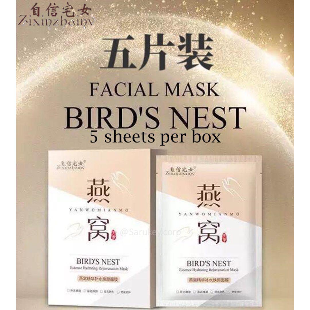 ZXNH Premium Bird Nest Mask, Health & Nutrition, Face Masks & Face Shields on Carousell