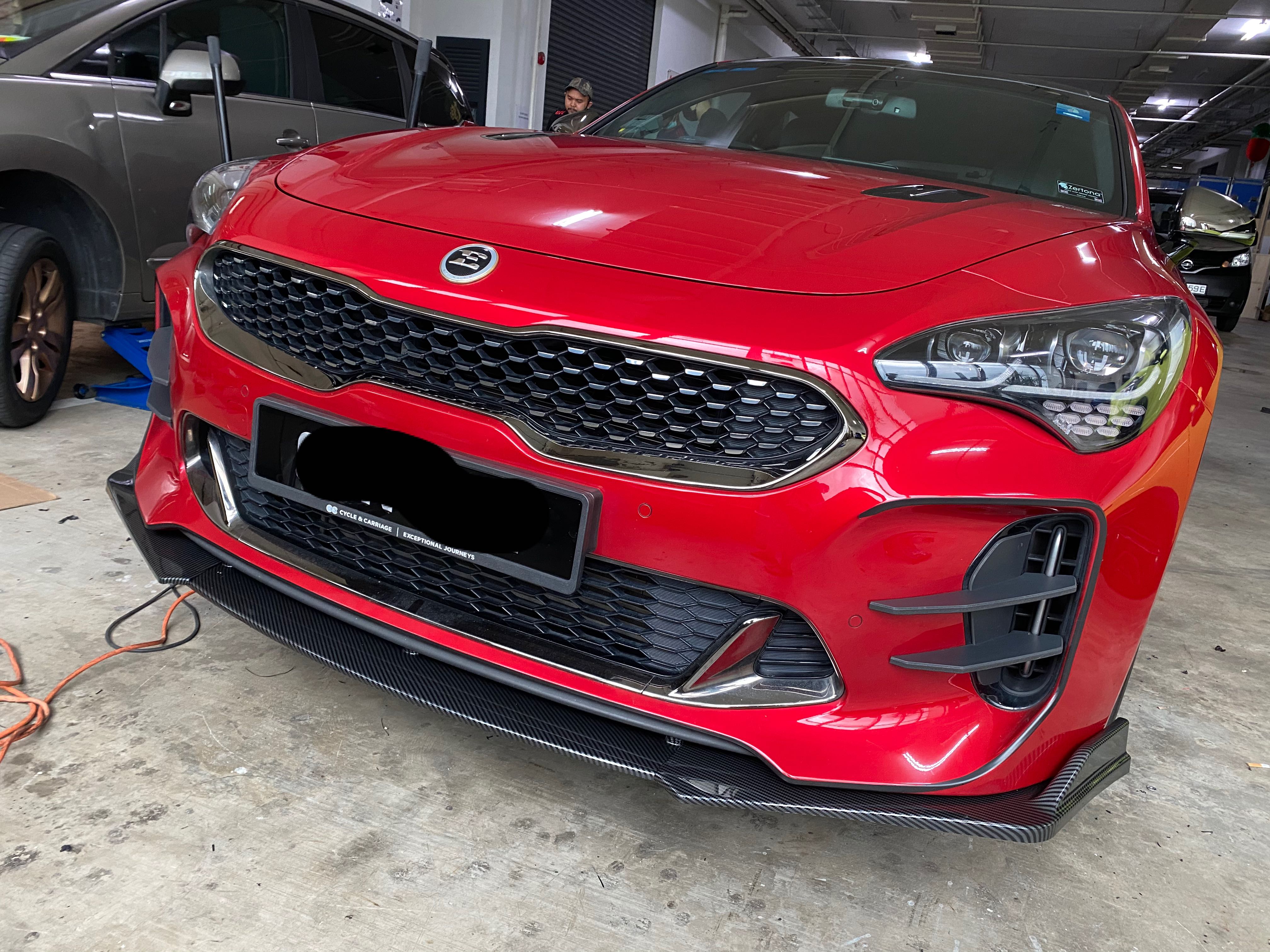 100 only! Universal Front Lip/Side Skirt/Rear Skirt, Car Accessories