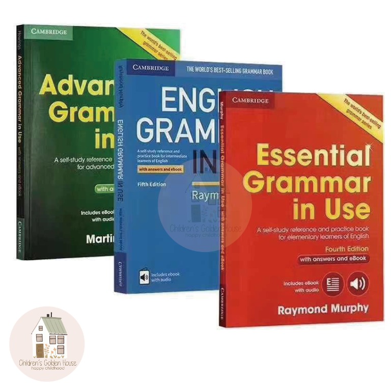 🚚包郵Cambridge 3 books Essential/ English/Advanced Grammar in Use