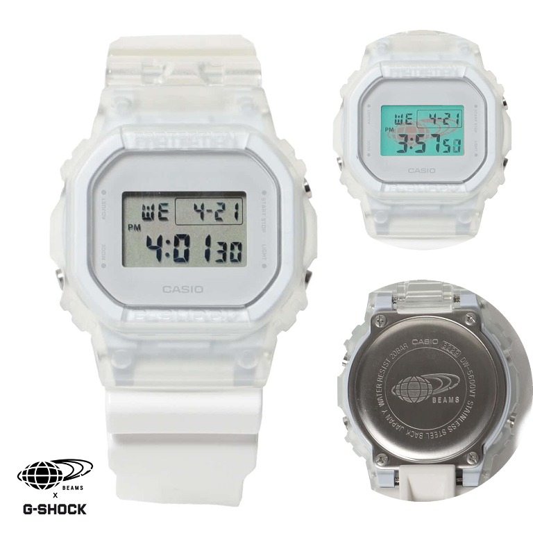 ????????日本直送???????? #1087 ????????日本製???????? G-SHOCK × BEAMS 別注DW-5600 Crazy Pattern  Digital Watch 電子手錶, 名牌, 手錶- Carousell