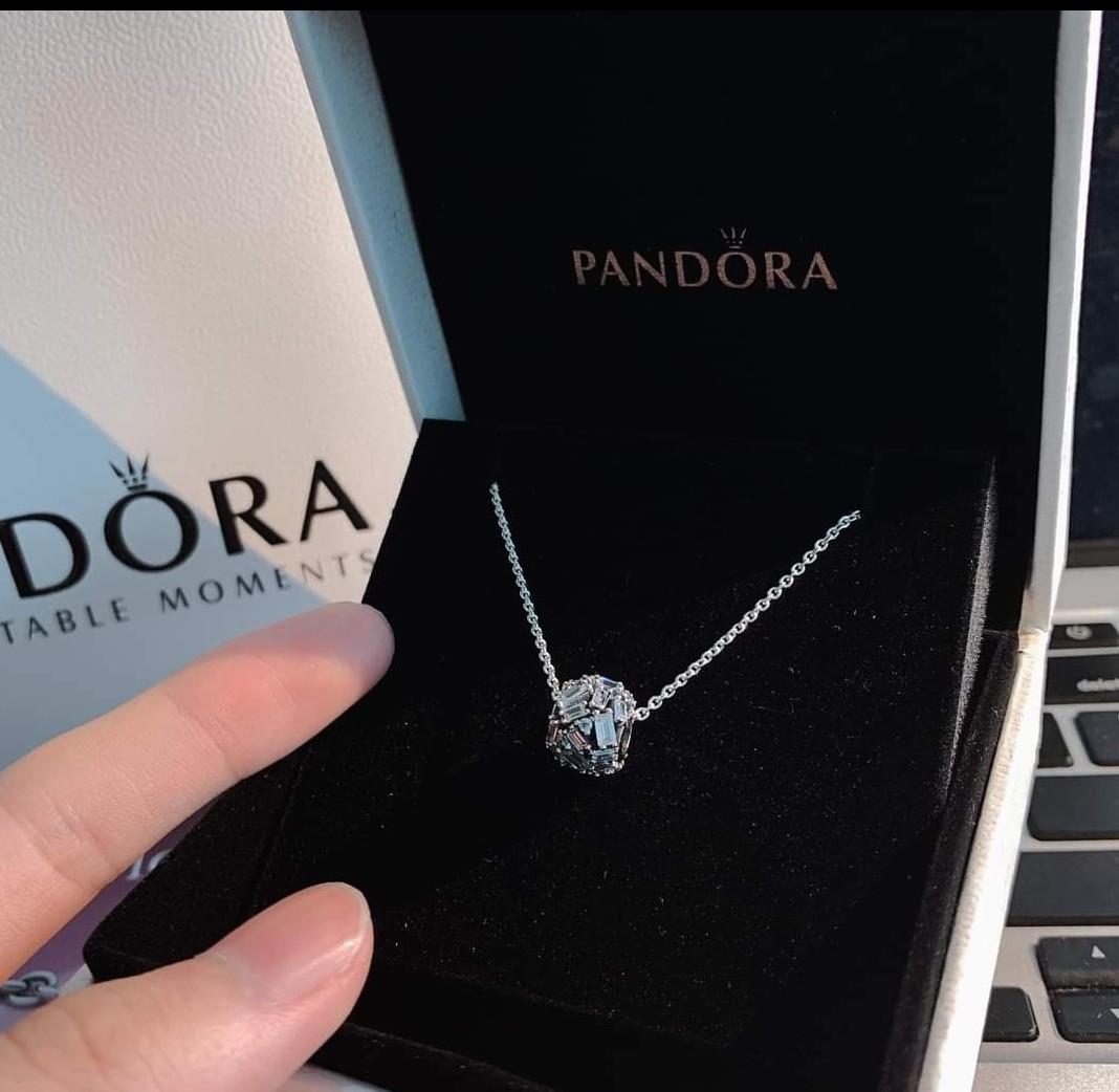 Pandora ice sales cube necklace