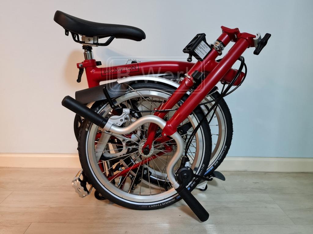 Brompton sales red lacquer