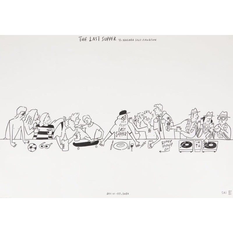 長場雄Yu Nagaba 最後的晚餐The Last Supper poster 海報, 其他, 其他 