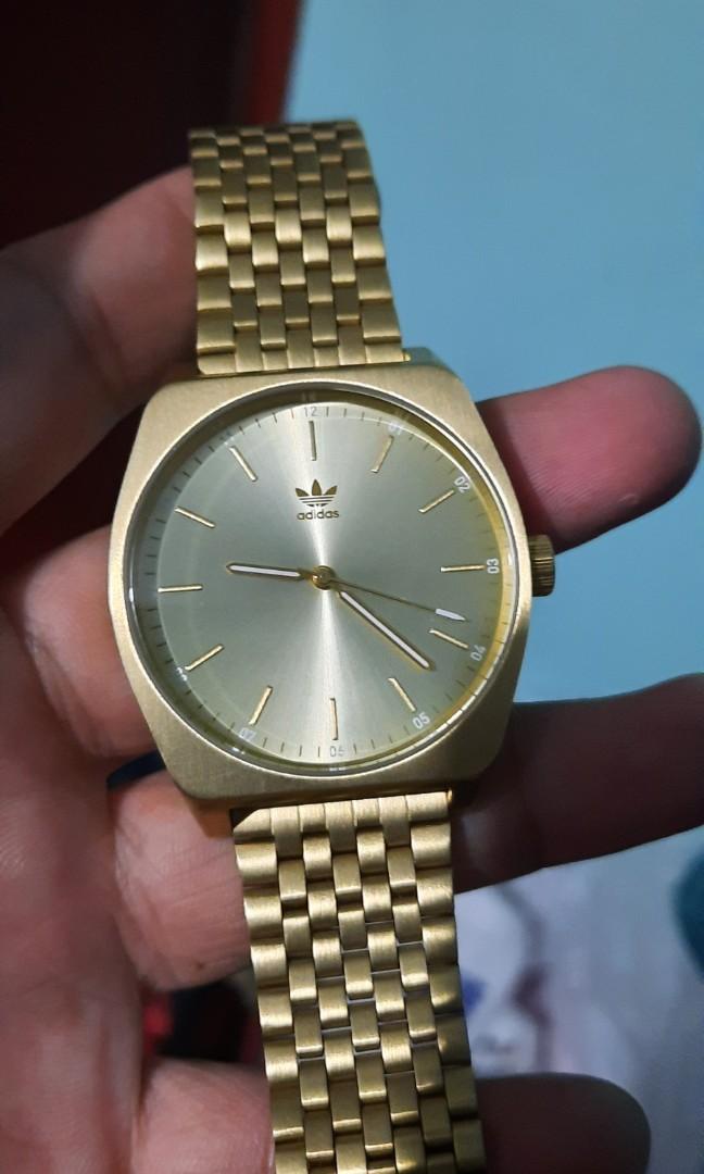 Adidas gold by NIXON, Fashion, Watches Accessories, Watches on Carousell