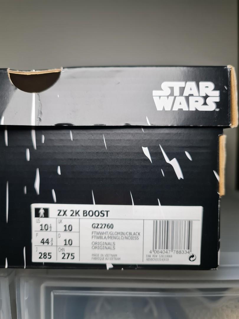 Adidas ZX 2K Boost UK10 'Star Wars The Mandalorian Mudhorn', Men's Fashion,  Footwear, Sneakers on Carousell