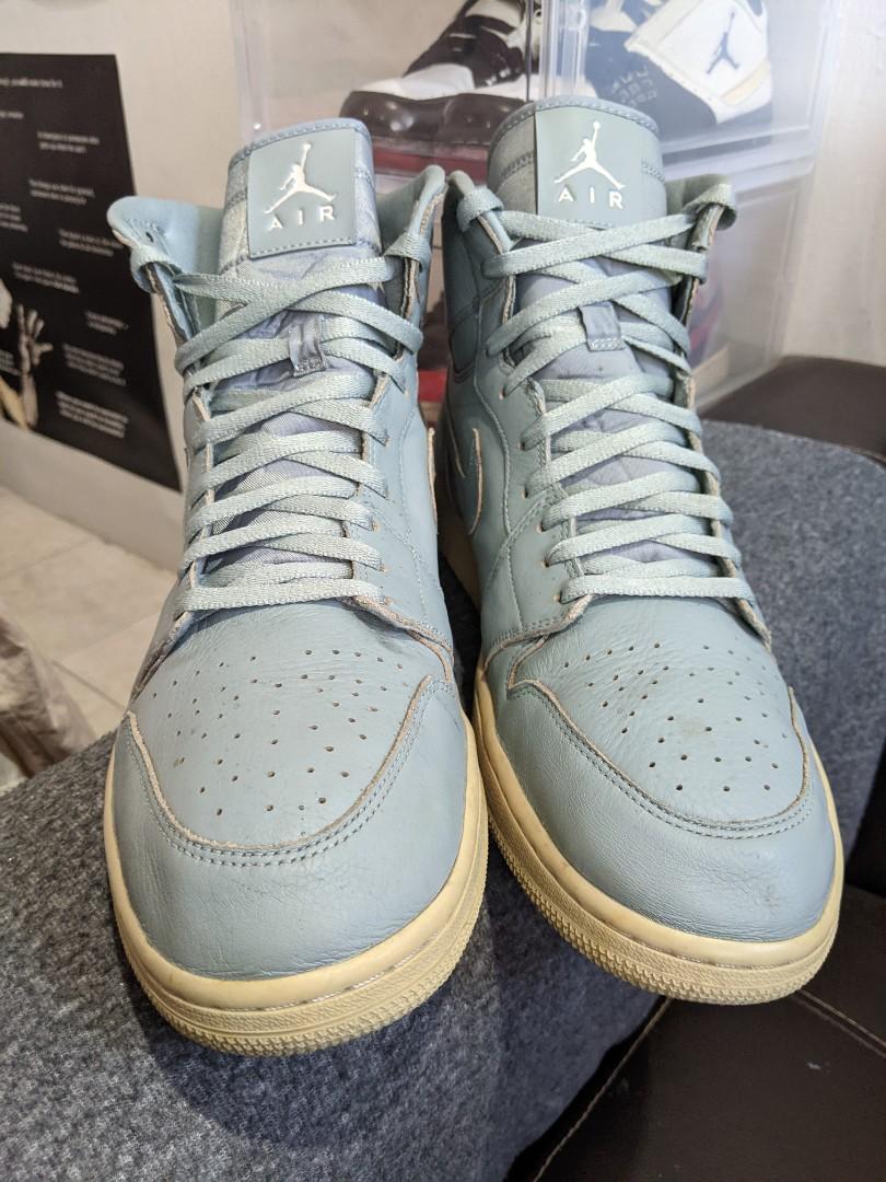Air Jordan 1 Retro High Mica Green Desert Sand 15UK Men s Fashion