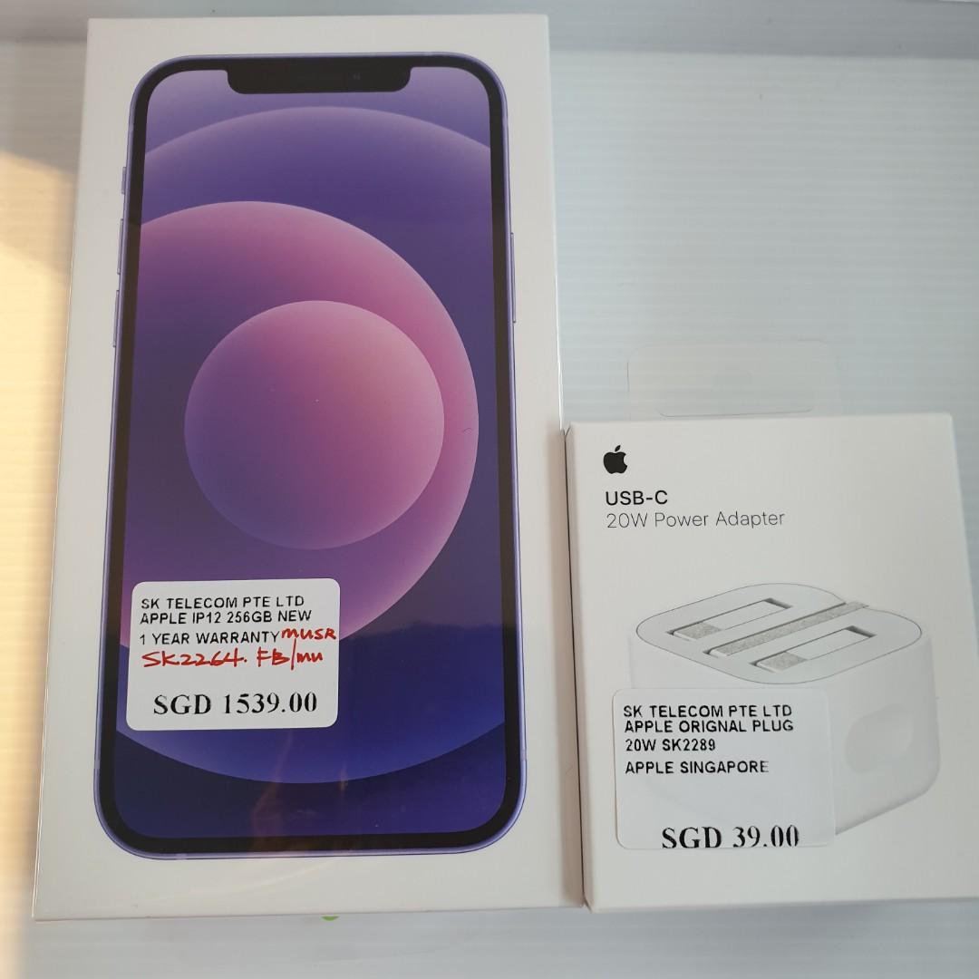 Apple Iphone 12 256gb Purple Brand New Mobile Phones Gadgets Mobile Phones Iphone Iphone 12 Series On Carousell