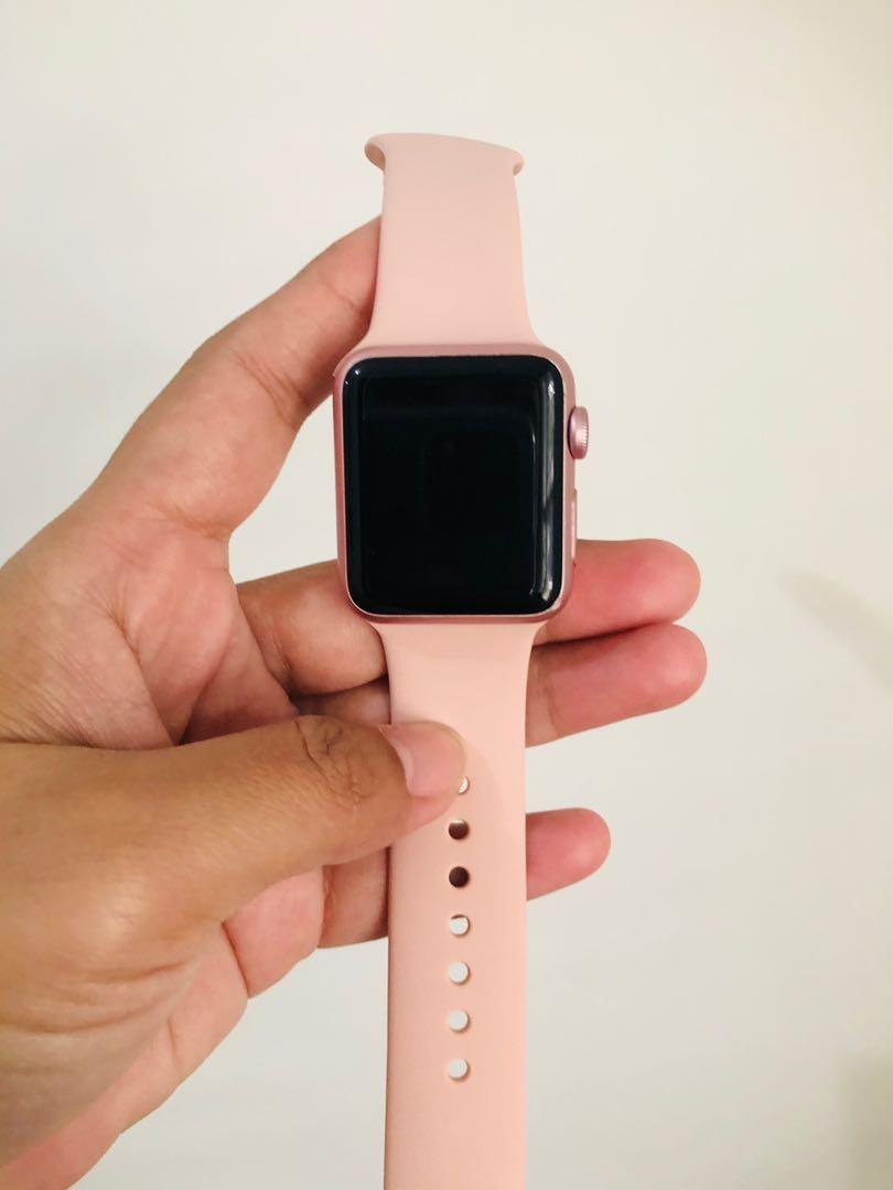 Iwatch series 2 sales rose gold
