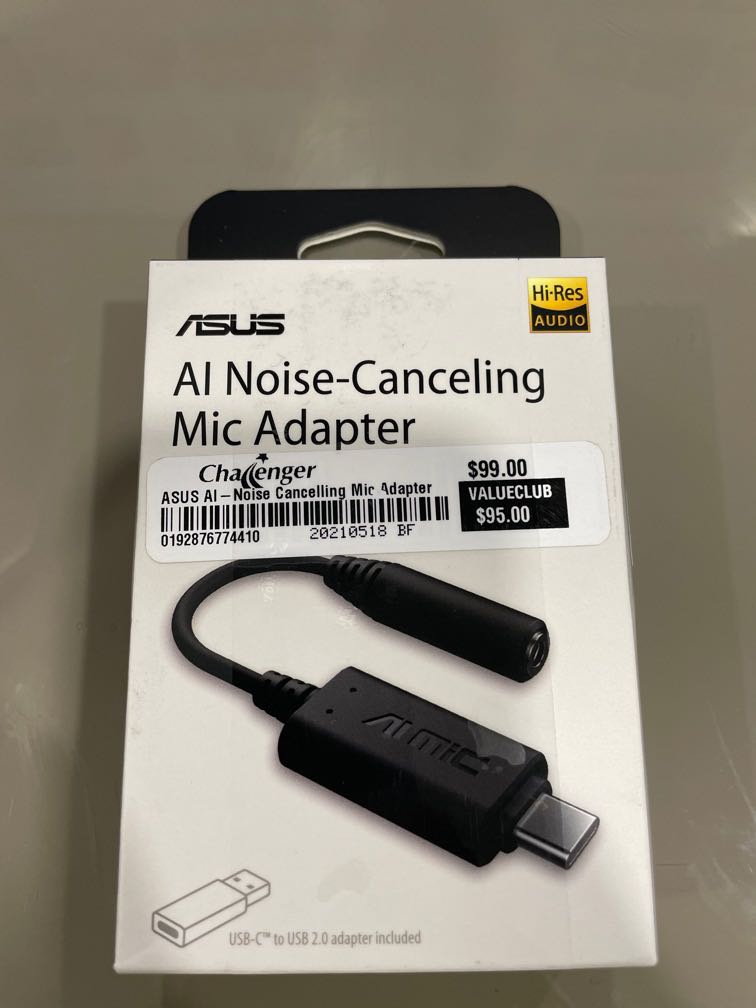 ASUS AI Noise-Canceling Mic Adapter 