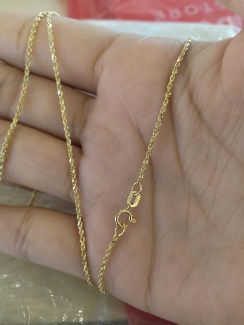 authentic gold necklace 24