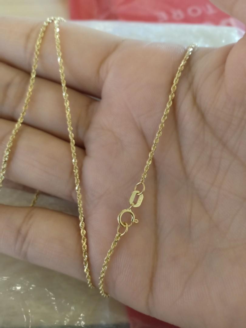 authentic gold necklace 24