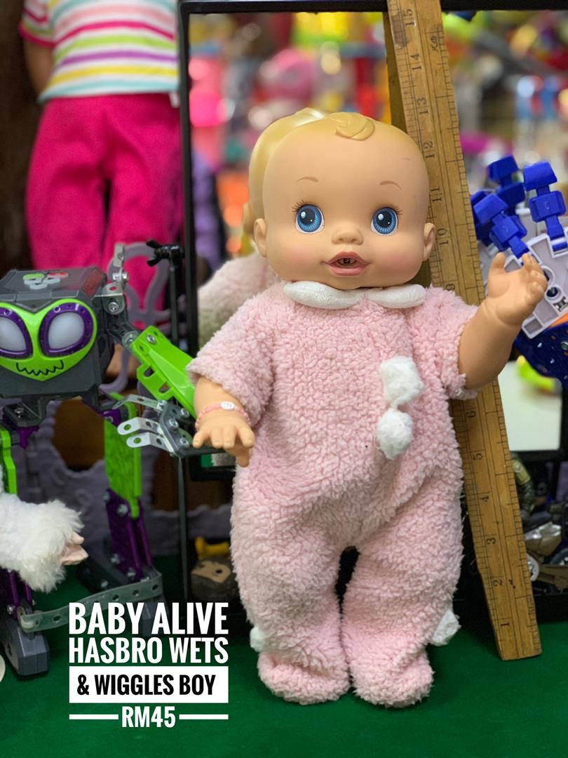 Baby alive hasbro wets wiggles boy Babies Kids Infant Playtime on Carousell
