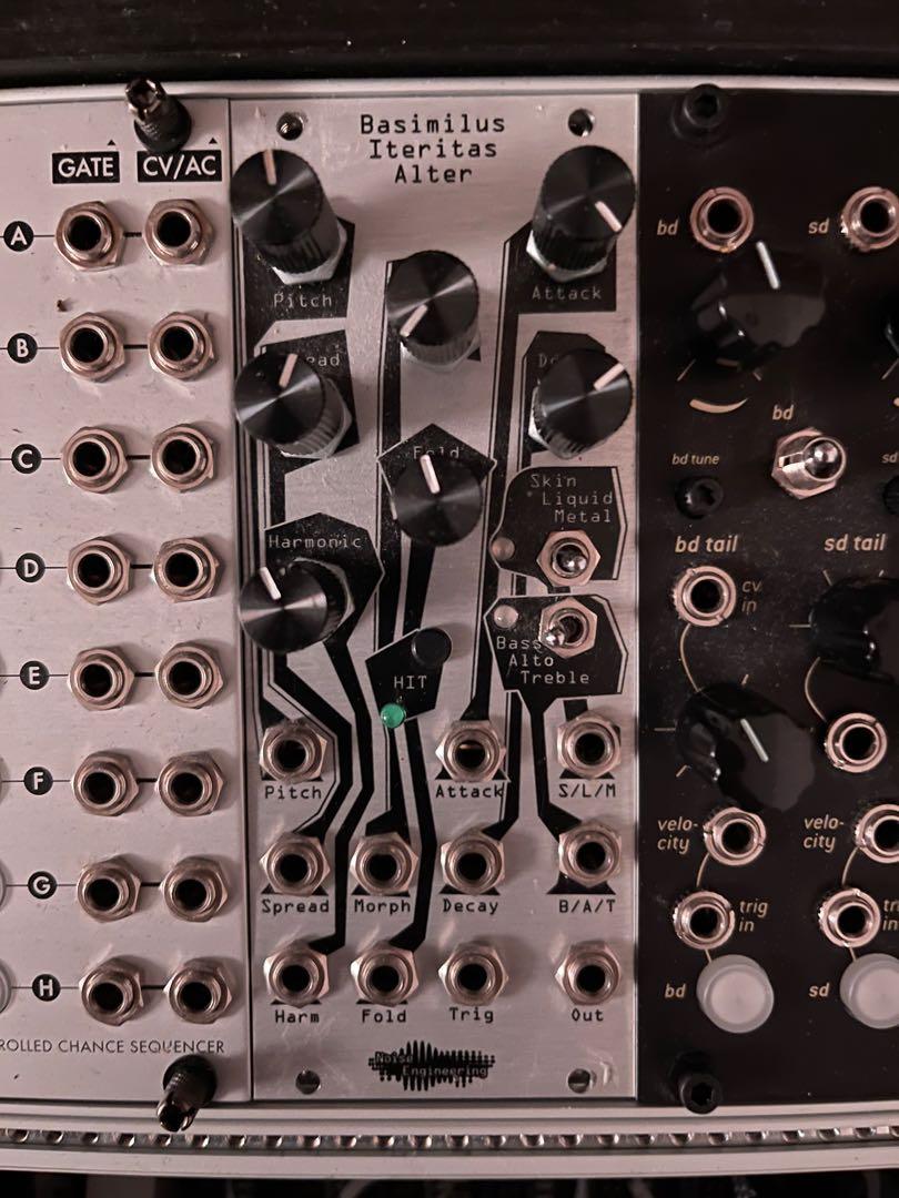 Basimilus Iteritas Alter モジュラーシンセ ユーロラック 【公式通販】