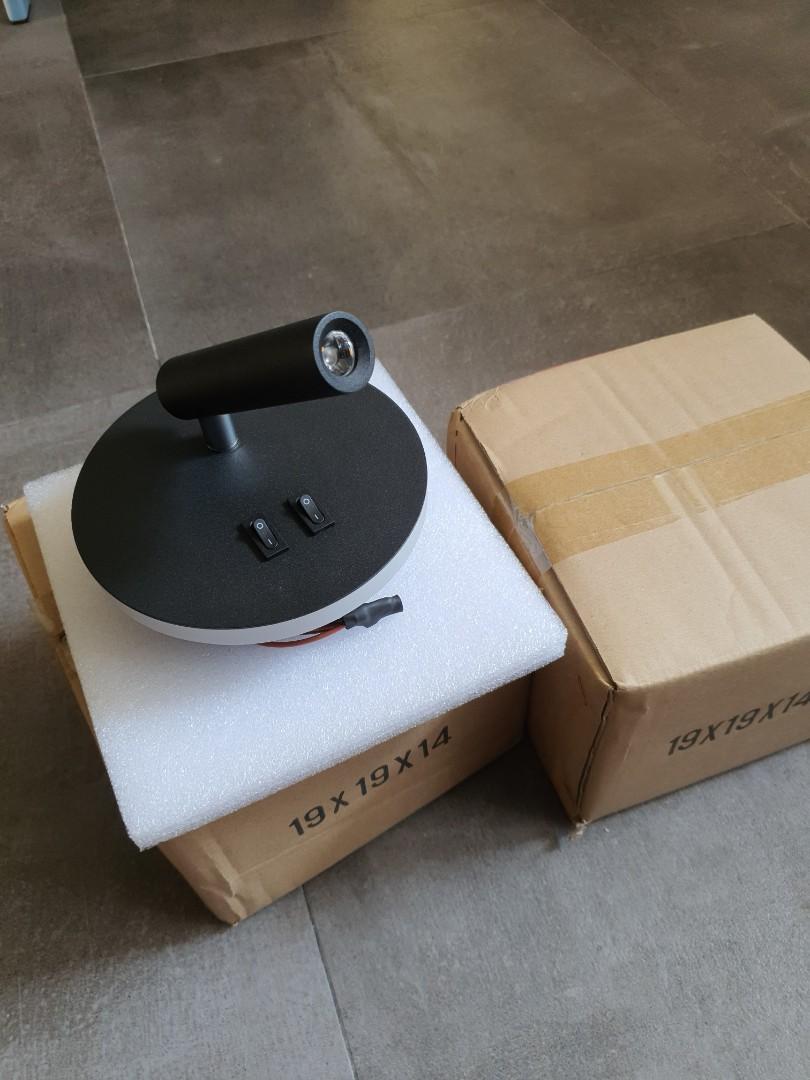 Bedside lamp x2, Furniture & Home Living, Lighting & Fans, Lighting on