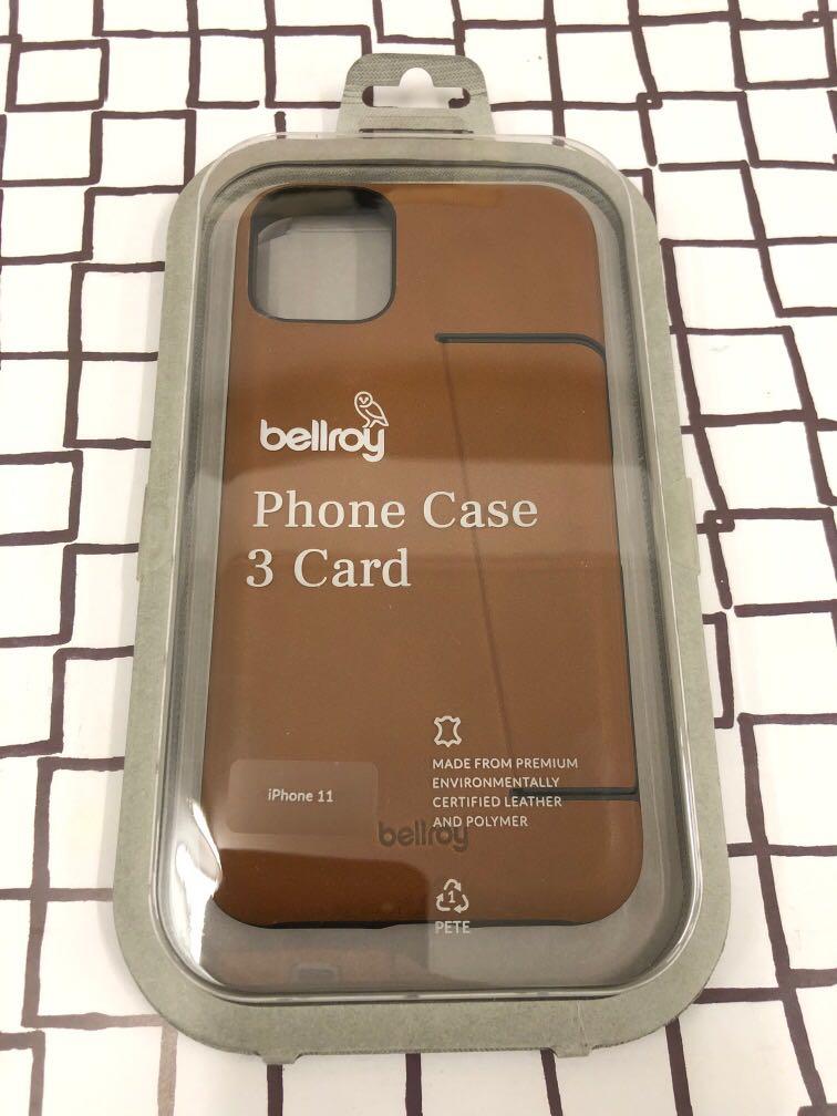 Bellroy phone card Caramel iPhone 11 11, 手提電話, 手機, iPhone, iPhone 8 系列- Carousell