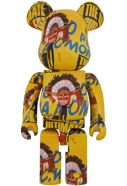 人氣BE@RBRICK Andy Warhol JEAN-MICHEL BASQUIAT #3 1000% Pre Order