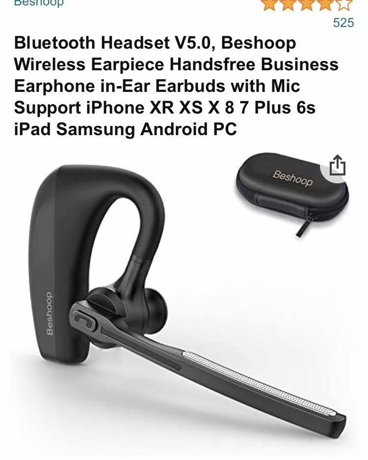 Beshoop bluetooth headset 2025
