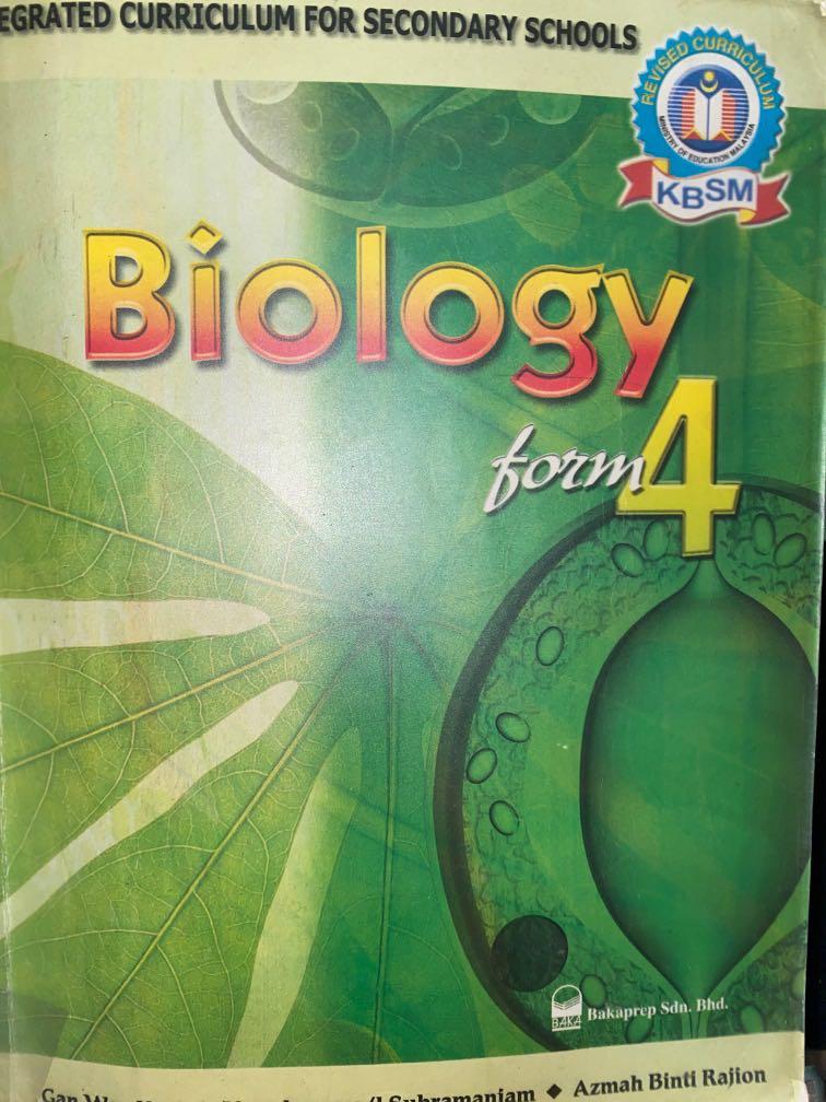 4 form biology textbook Introduction to