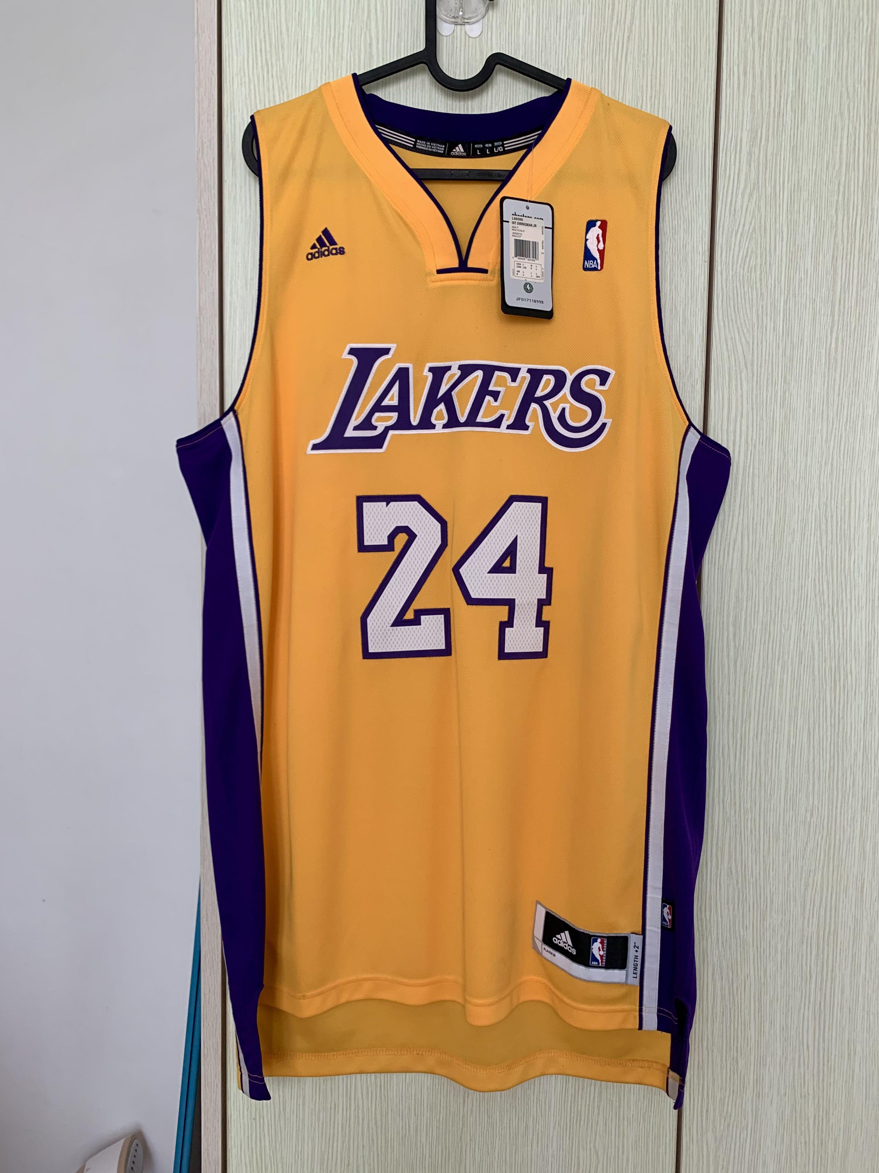 Original Kobe Bryant Lakers Adidas NBA Basketball Jersey Mamba, Men's  Fashion, Activewear on Carousell