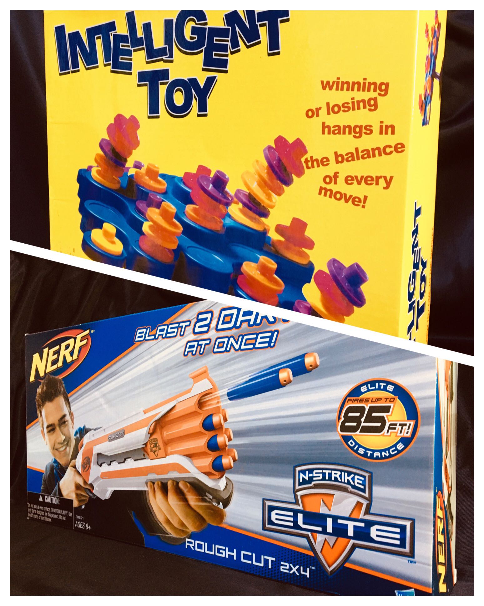 Nerf Gun & Board Game, Hobbies & Toys, Toys & Games on Carousell