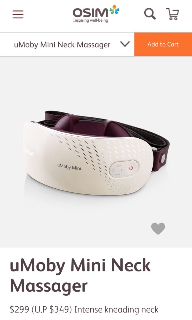 Mini Massager Osim Umoby Mini Review Umoby Mini Neck Massager