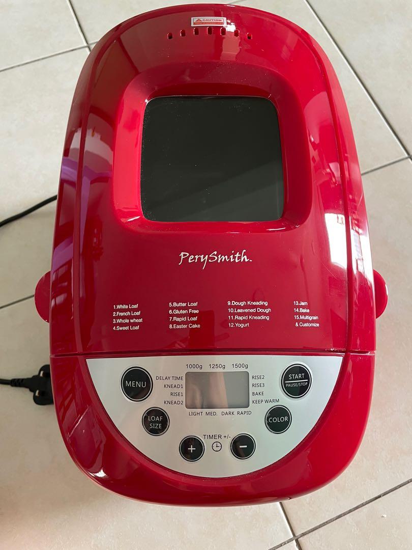 perysmith bread maker function