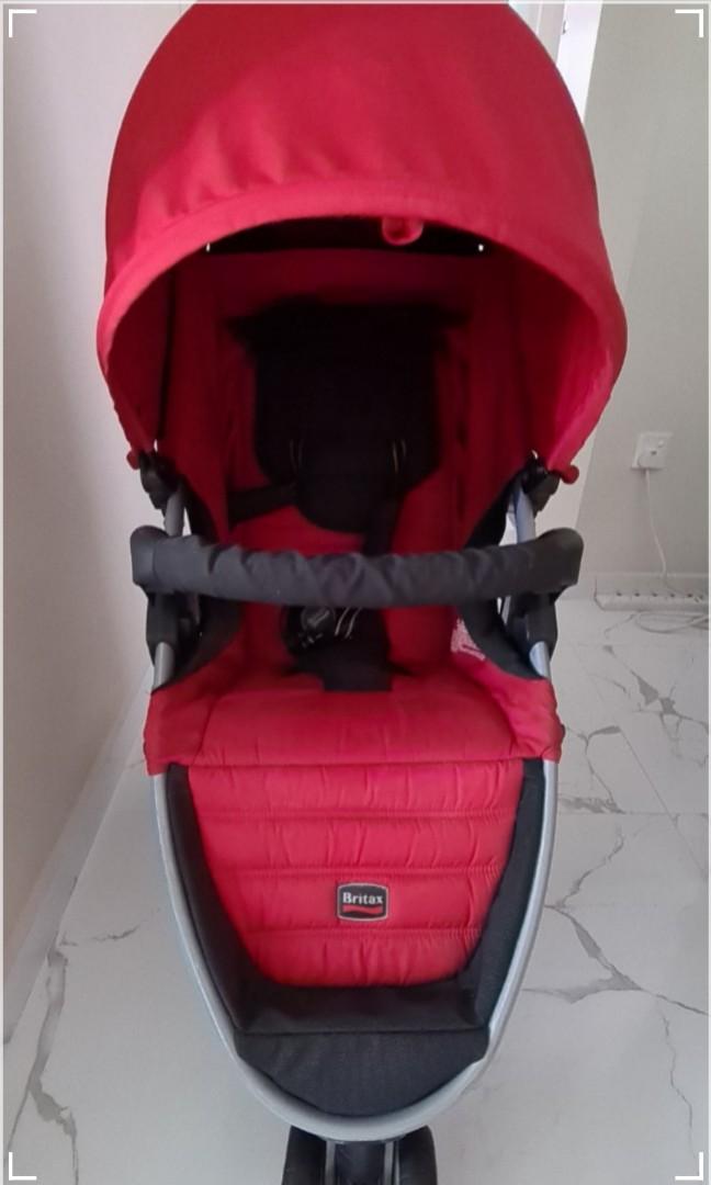 Britax B Agile Lightweight Stroller Red Black