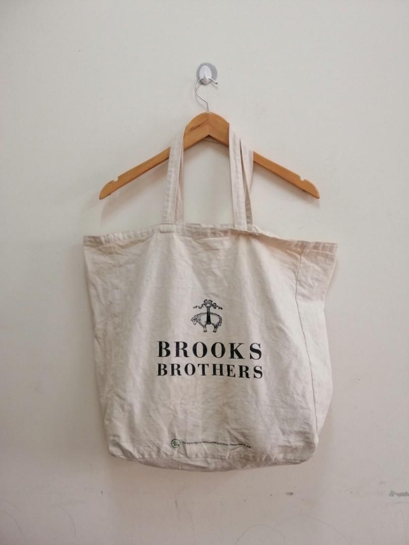 Cloth tote Brooks Brothers Camel in Cloth - 31257421