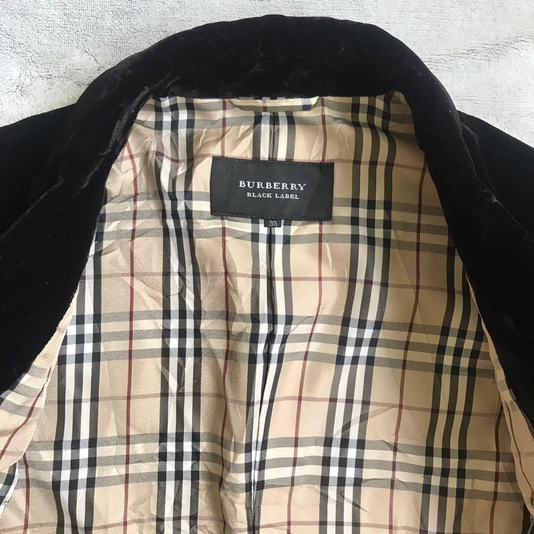 Burberry velvet 2025 blazer