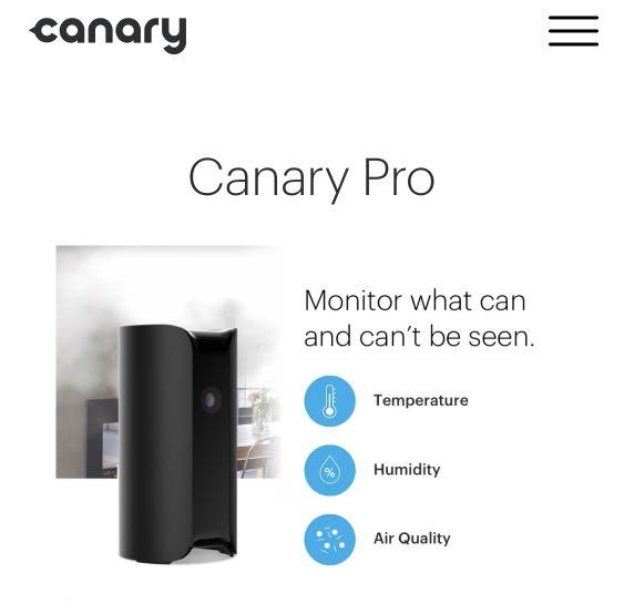 canary pro camera
