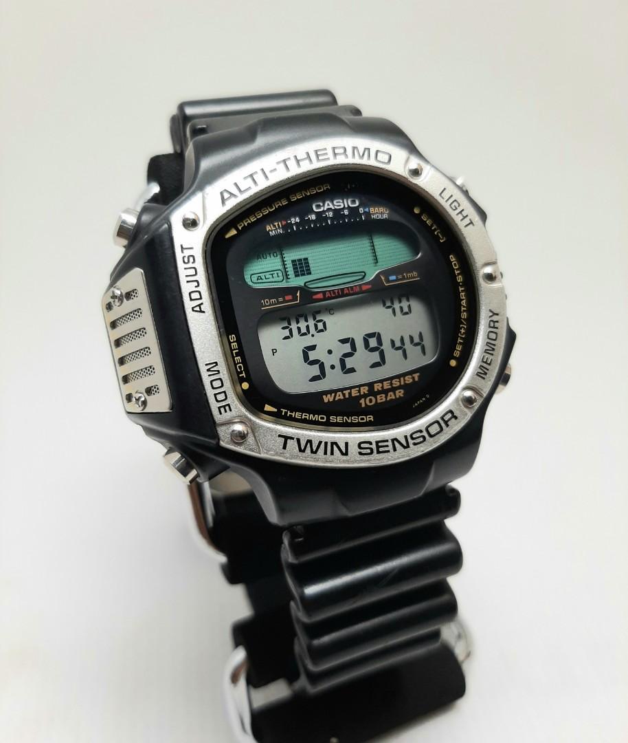 Casio alti clearance thermo twin sensor