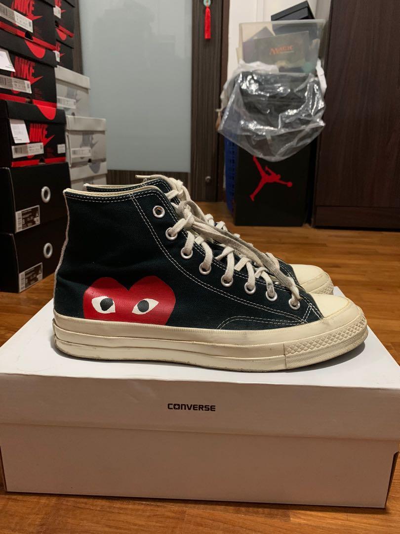 Cdg chucks high hotsell