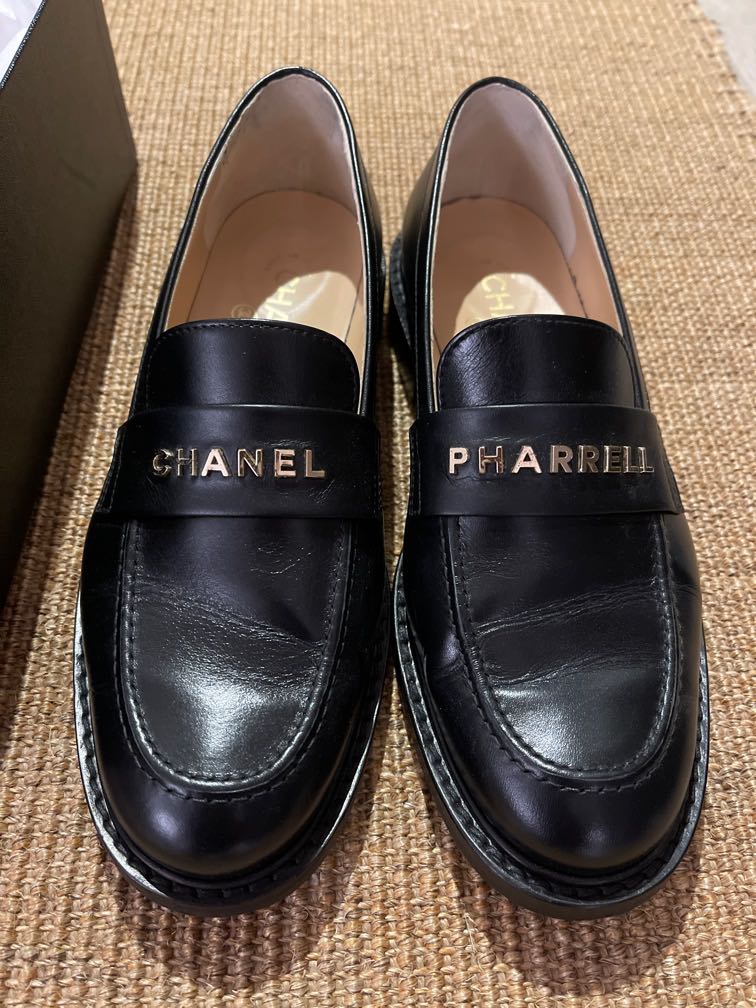 Chanel pharrell loafer clearance