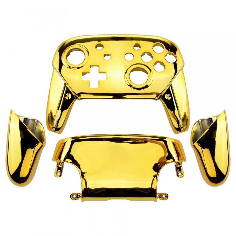 Gold nintendo deals switch pro controller