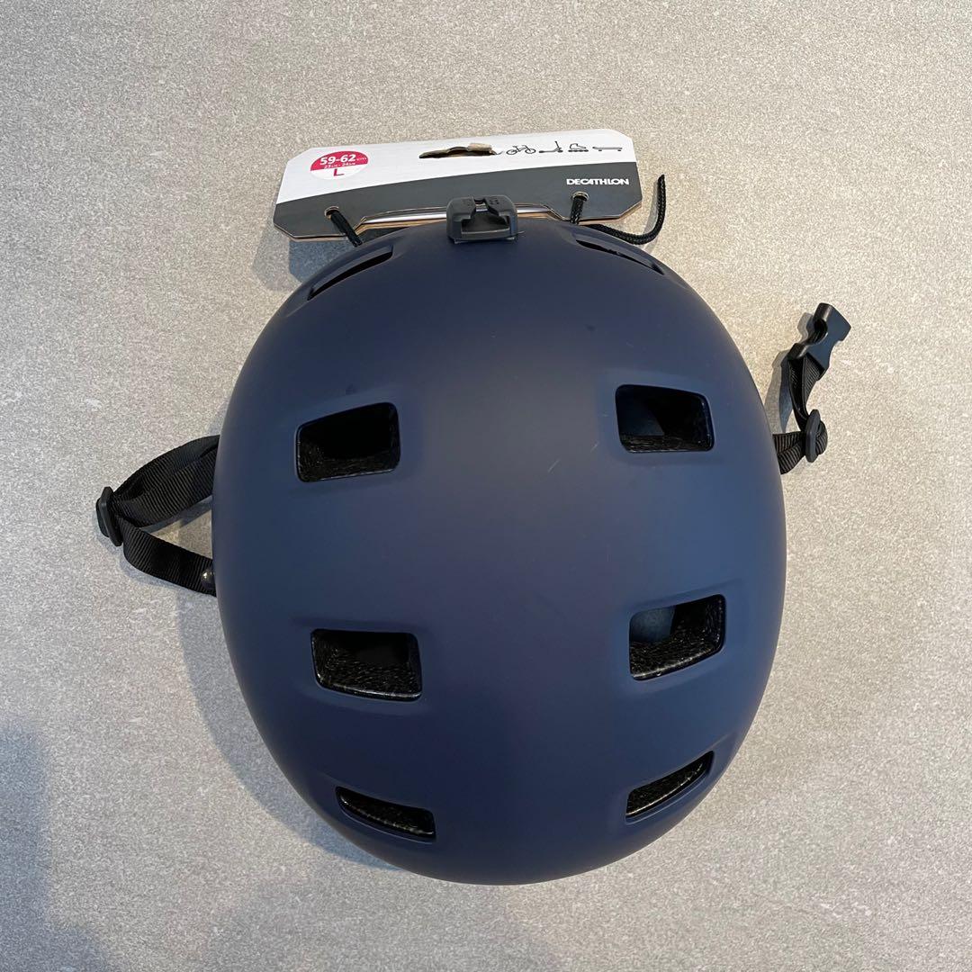 Btwin 500 city cycling best sale bowl helmet